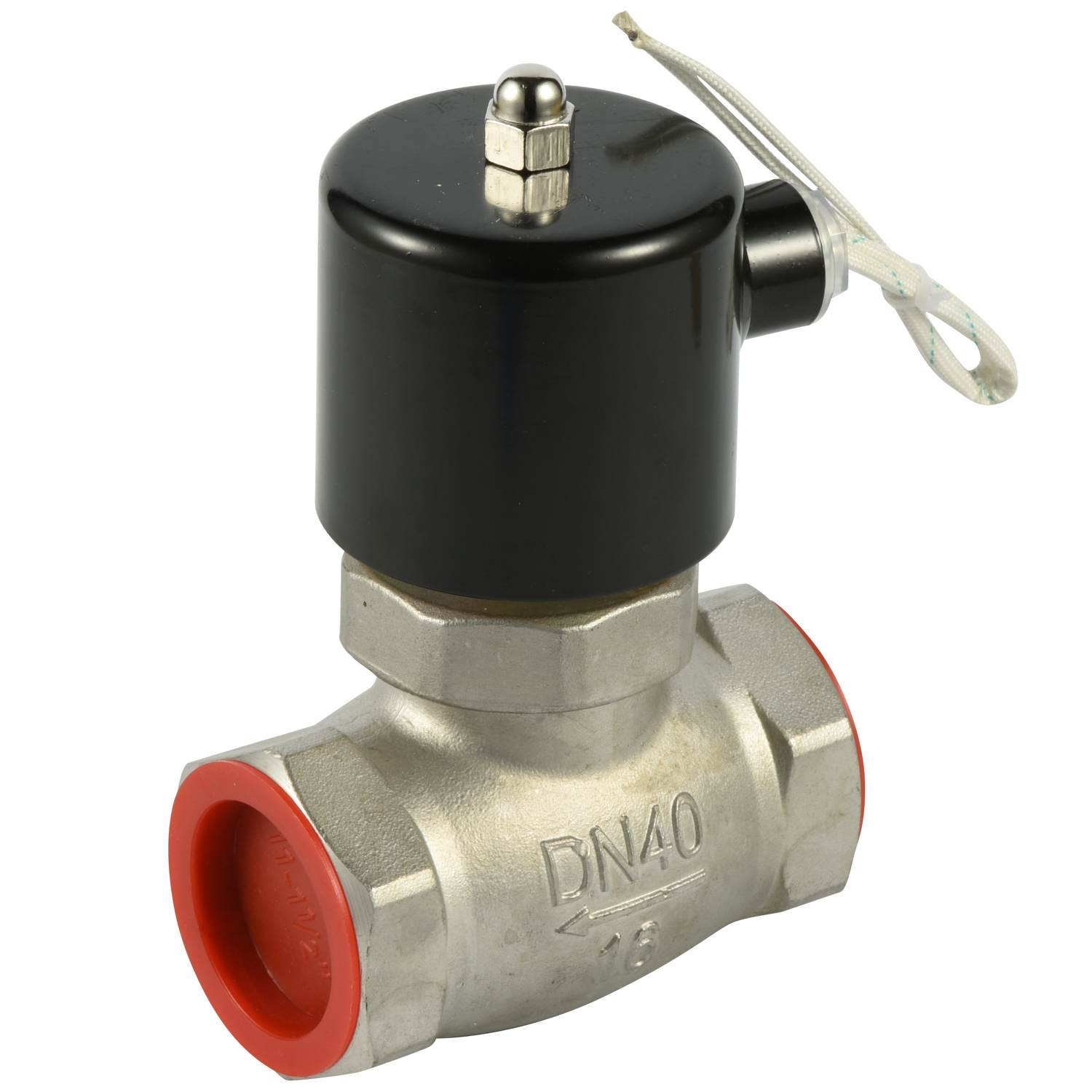 DN40不锈钢蒸汽常闭电磁阀