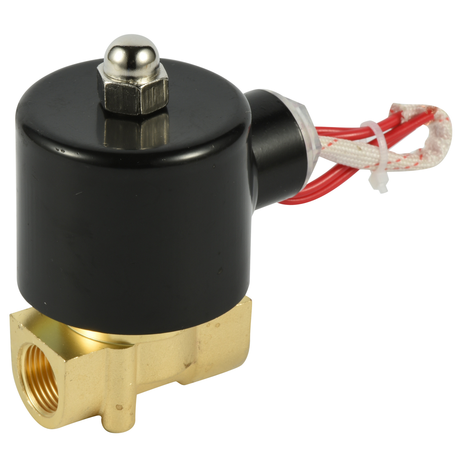 DN10黄铜常闭水用电磁阀