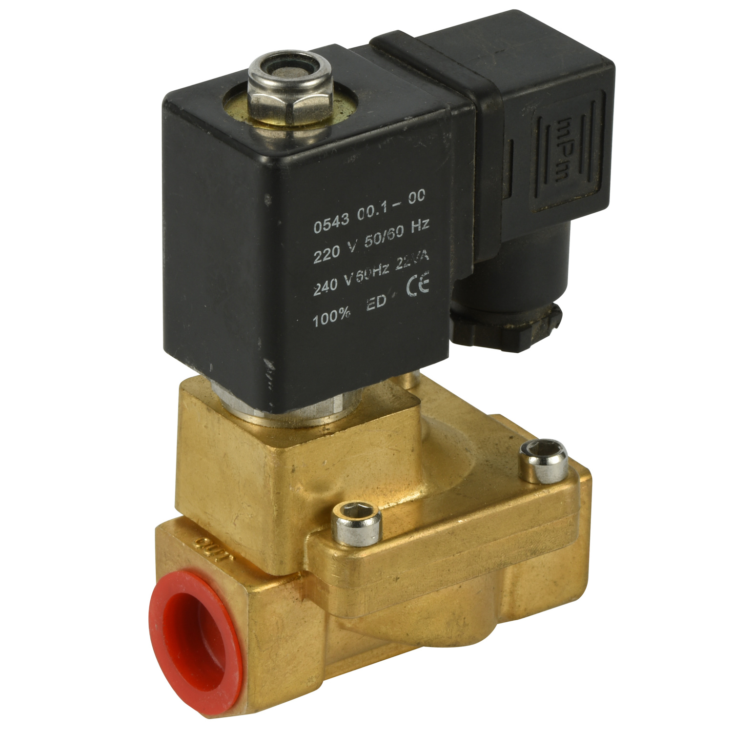 DN20先导式黄铜电磁阀