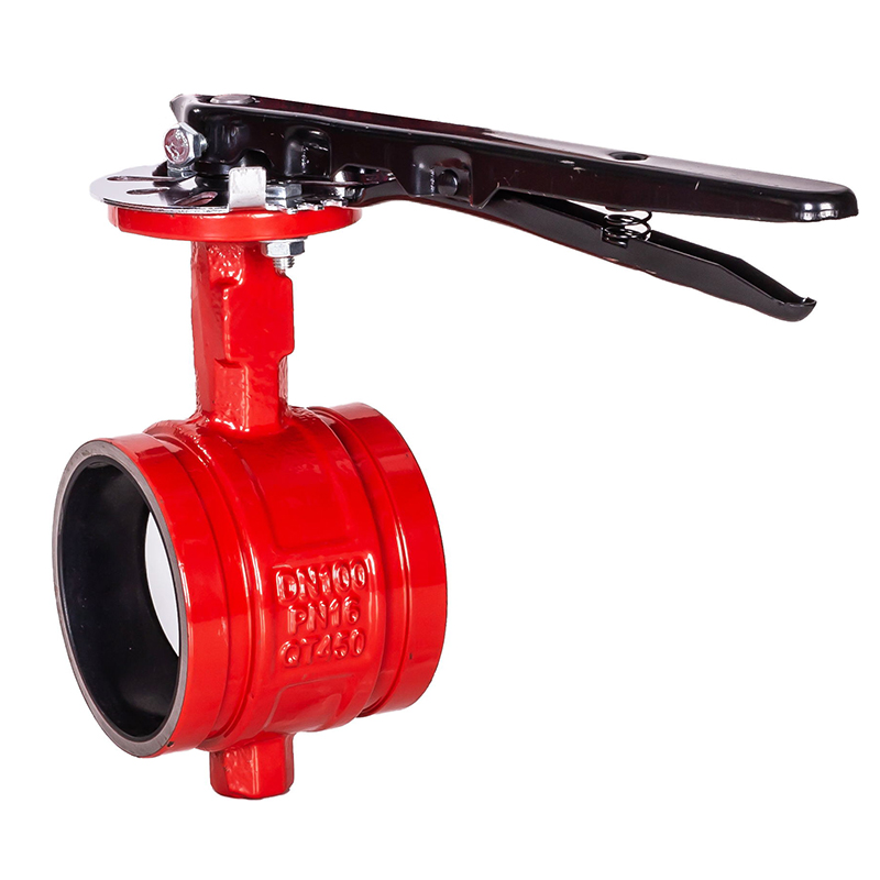 沟槽手柄蝶阀D81X-16Q