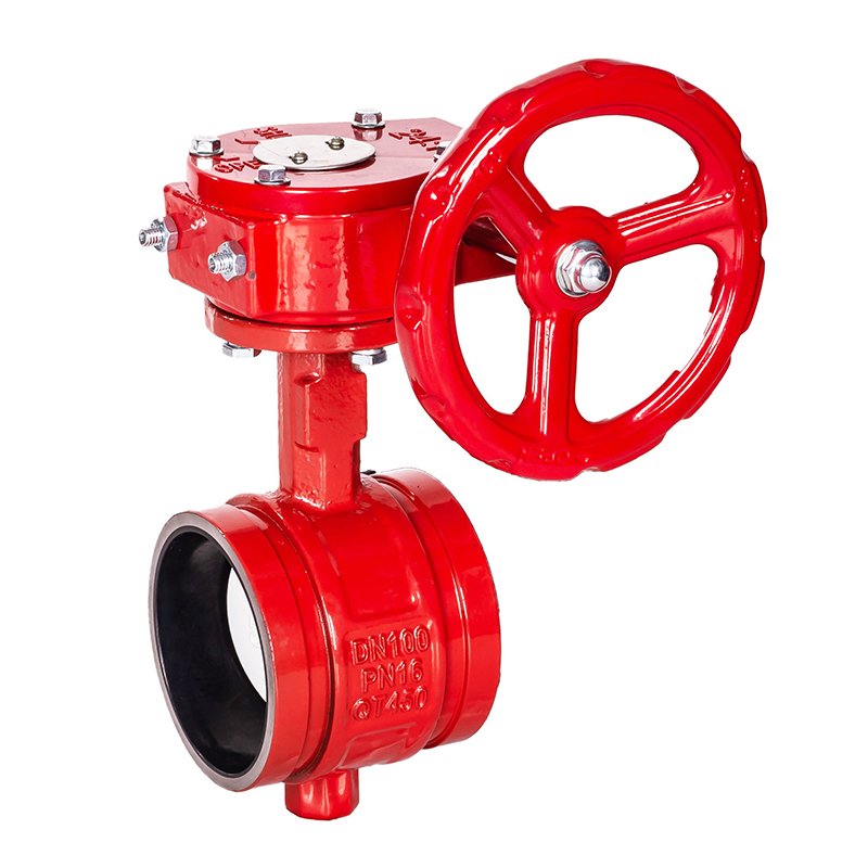 沟槽涡轮蝶阀D381X-16Q