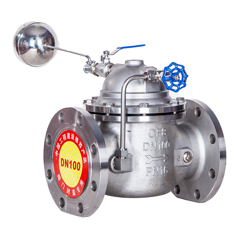 法兰遥控浮球阀 100X-16Q